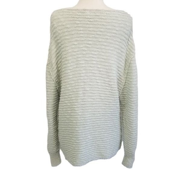 Free People NWT Menace Pullover Tunic Sweater in Moss Mint Green Womens Size XS - Picture 6 of 11